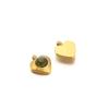 Transfronterizo Nuevo Color Hao Piedra Adorno Colgante Cuentas Hexágono Corazón de Durazno Flor Piedra Cuadrada Adorno Accesorios