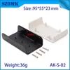 Directo de Fábrica S02 Caja de Instrumentos de Plástico ABS Carcasa para Cableado Eléctrico 95*55 * 23mm