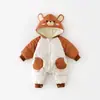 Colección Abao Nannan: Bodys para Bebés Niños y Niñas, Mamelucos de Manga Larga Otoño/Invierno, Ropa Exterior para Gatear