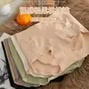 Calcinha Feminina Meizhai Renda Estilo Japonês Cintura Média Sem Costura Abdominal Levanta Bumbum Sem Costura Algodão Puro no Fundilho Calça Confortável que Abraça o Quadril