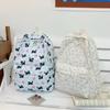 Mochila Pequeña Fresca para Estudiante de Secundaria, Linda de Dibujos Animados, Grafiti, Mochila para Estudiante de Preparatoria de Gran Capacidad, Mochila para Computadora a la Moda