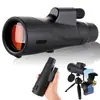 Telescópio Monocular Ed Alta Ampliação Alta Definição Baixa Luminosidade Visão Noturna Show Ferramenta de Filmagem para Celular Telefoto Grande Abertura Exterior