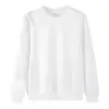 Sudadera con capucha de algodón pesado de invierno con felpa, cuello redondo, terciopelo de zorro plateado compuesto, para hombre, color liso, manga larga