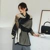 Bufanda Nueva de Algodón y Lino Otoño e Invierno 2026 para Mujer, Chal Grande Versátil Estilo Coreano, Elegante Bufanda Larga de Seda, Venta al por Mayor