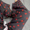 Calça de Pijama de Seda de Algodão para Mulheres, Estilo Fino para Primavera e Verão, Tamanho Grande, Caimento Solto, Calça de Perna Larga de Algodão Artificial, Pode Ser Usada Fora de Casa, Versátil, Cintura Alta, Leve