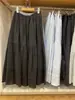 Falda Larga de Capas Fresca y Dulce Estilo Japonés para Mujer Primavera/Verano 2026 Nueva Moda Casual Versátil Media Falda 484820