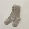 Nuevas Medias para Niñas con Rayas Verticales, Leggings Elegantes y Versátiles con Refuerzo Adicional, Disponibles en Siete Colores para Niñas