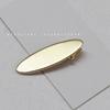 5~7cm pinza de pico de pato dorada accesorios de joyería simples suministro pinza para el pelo de mujer pinza para el pelo metálica geométrica pinza de alambre pato