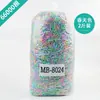 Paquete de 1 kg de Gomas Elásticas Gruesas Desechables para Niños, Ligas para el Cabello para Niñas, Cuerdas para el Cabello de Bebé, Accesorios para el Cabello