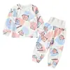 Saco de dormir para niños, Algodón para primavera y otoño, Mameluco lindo para bebé, Ropa para el hogar con aire acondicionado, Pijama anti-frío para niños y niñas, Estilo nuevo