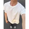 Ropa de Entrenamiento Fresca de Seda de Hielo de Verano Transfronteriza, Conjunto Deportivo a Juego para Pareja al Aire Libre de Media Manga Estilo Americano Nuevo Modelo de Manga Corta para Hombre
