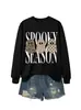 Amazon eBay tienda independiente moda versátil mujer temporada espeluznante tres fantasmas sudadera divertida