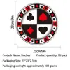 Tema Noite de Cassino de Poker Descartáveis Pratos de Papel Toalha Guardanapos Conjunto de Festa Decoração Arranjo Suprimentos