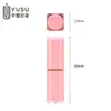 Tubo de Lipstick Cuadrado Coreano 3g Tapa a Presión Interior Brillante Bálsamo Labial Cáscara Vacía Empaque Cosmético Plástico Al Por Mayor