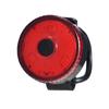 Luz trasera de bicicleta recargable por USB luz de advertencia de seguridad para exteriores de bicicleta luz trasera para ciclismo nocturno accesorios para ciclismo