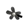 Lujo Ligero Diamante Completo Elegante Flor Pinza BB Versátil Perla Moda Pinza Lateral Pinza para Flequillo Horquilla Diamante Flash Lateral Accesorios para el Cabello para Mujer