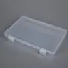 22 cajas de almacenamiento rectangulares de plástico transparente, cajas vacías de PP para mascarillas, papelería, herramientas de ferretería, cajas de muestras, cajas para componentes electrónicos