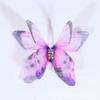 Alas de Mariposa de Tul Artificial de Doble Capa Estéreo de 4 cm Accesorios DIY Hechos a Mano Accesorios para Tocado de Vestido Antiguo Hanfu de Mujer