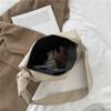 Bolso Bandolera Casual de Estilo Japonés Estilo Casual 2021 Nuevo Estilo Bolso Popular en Internet Moda Simple Bolso de Hombro para Estudiante Universitario