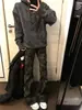 Jeans de trabajo acampanados con camuflaje retro americano para hombre, primavera y otoño, pantalones ajustados rectos de calle con múltiples bolsillos