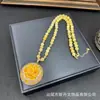 Corrente de Suéter Nova Estilo Chinês Flor de Peônia Incrustada Ornamentos de Alto Padrão Estilo Chinês Novo Colar de Luxo Discreto Fonte de Fábrica