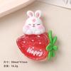 Accesorios de resina de dibujos animados para bricolaje, accesorios luminosos, tarjeta grande, fruta, animal, crema, pegamento, pinza para el cabello hecha a mano, funda para teléfono móvil, zapatos