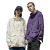Ropa de Piel con Capucha Fresca de Verano UPF+ Ropa Delgada de Protección Solar Ropa Casual de Protección Solar para Hombre Chaqueta Anti-UV