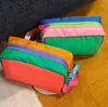 2026 Nuevo Modelo Alpaca Dopamina Nailon Bolsa Pequeña para Maquillaje con Colores Contrastantes y Diseño Único Bolsa de Almacenamiento para Maquillaje