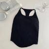 Camisola de diseño irregular sin costuras n.° 2057 para mujer, ropa interior corta de verano para exteriores, adelgazante, sin mangas, con almohadilla para el pecho