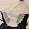 Pensamientos de Corazón Rosa~ Ropa Interior Sexy de Encaje Francés para Mujer, Tiro Bajo, Puro Deseo, Cómodo y Transpirable, Estilo Nuevo 2026 Bragas