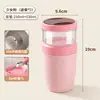 Copo para overnight oats de aço inoxidável 304 com colher, copo selado para salada e frutas, separação dupla de seco e molhado, copo de iogurte de alta estética