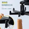 Gancho Adhesivo Rotatorio de 360 Grados para Pared, Almacenamiento Multifuncional de Cocina, Gancho Giratorio Creativo Fuerte para Colgar en la Pared