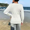 EBay AliExpress Suéter de Manga Larga Cuadrado Simple Ajustado para Mujer Estilo Puro Deseo, Top de Color Sólido, En Stock