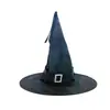 Sombrero de Halloween Fiesta del Festival Fantasma Decoración Accesorios Sombrero de Bruja Luminoso LED Sombrero de Mago Sombrero de Bruja Sombrero de Bruja