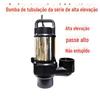 Bomba de tubulação para tanque de peixes tanque de coleta bomba automática de esgoto tanque de peixes koi bombeamento de alto fluxo bomba de esgoto Bomba submersível de sucção inferior
