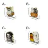 Casa de Abóbora Desenho Animado Formato de Fantasma Porta-Lenços de Mesa Decoração de Mesa de Halloween Suprimentos para Festa Adereços