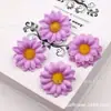 Flores Artificiales Serie Morada, Materiales DIY para Corona de Flores, Flores Artificiales para Decoración de Escenas, Flores de Boda Realistas de Alta Gama