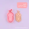 Molde de impresión de serie de emojis, patrones de emojis divertidos, varios diseños, molde 3D para galletas, diversión con arcilla de simulación DIY