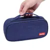 Estuche Sencillo con Impresión de Logo Personalizado, Caja de Papelería de Gran Capacidad para Estudiantes de Primaria, Bolsa de Papelería de Alto Valor Estilo Ins, Estuche