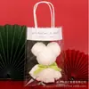 Toalla a Cuadros de Piña de Recuerdo, Toalla de Oso, Regalo de Agradecimiento de Boda, Evento Festivo, Regalo de Cumpleaños de Inauguración
