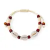 Conjunto de Pulseras Combinadas Estilo Bohemio Europeo y Americano con Conchas, Versátil Conjunto de Pulseras de Concha de Estrella de Mar y Perlas de Arcilla Suave de Verano para Mujeres