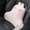 Almohada Cervical para Reposacabezas de Coche, Cojín de Asiento de Coche de Espuma Viscoelástica Lindo de Seda de Hielo, Almohada Lumbar, Cojín Universal para Coche para Todas las Estaciones