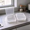 7.5 Caja Cuadrada Pequeña Caja de Plástico Cuentas Tarjeta Papelería Caja de Almacenamiento Joyería Joyería Guka Caja Organizadora Caja de Embalaje Pp