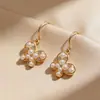 Pendientes de Metal Geométricos Retro con Aguja de Plata S925 para Mujer, Diseño de Nicho, Pendientes de Alta Gama, Lujo Accesible, Pendientes Atmosféricos al Mayoreo
