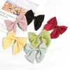 Pinzas de Resorte de Arco Estilo Coreano Cuidadosamente Seleccionadas, Pinzas para el Cabello Versátiles de Color Sólido, Pinzas de Pato, Accesorios para el Cabello de Princesa Fugitiva, Pinzas Superiores, Adornos para el Cabello