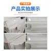 Lavabo blanco de PVC tanque de plantación de fresas sistema de invernadero agrícola para cultivo lavabo de lluvia en forma de U fabricantes de plástico