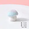 Paisaje en Miniatura Adorable Hongo de Peluche Adorno de Resina Muñeco de Peluche Accesorio de Caja Sorpresa de Moda Decoración de Escritorio