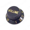 St Sq Fanta bajo eléctrico Guitarra control de volumen tono perilla giratoria tapa potenciómetro perilla de Guitarra