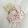 Bolso de Mano Plegable de Moda Nicho Estilo Coreano Bolso Nube para Mujer 2026 Nuevo Elegante Bolso de Hombro Cruzado Bolso Dumpling para Viaje