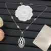 Transfronterizo Europeo y Americano 2025 Nuevo Modelo Réplica de Marca Baojia Collar de Cabeza de Serpiente Completo de Diamantes para Mujer Versión de Alta Gama Artesanía Fina Collar al por Mayor